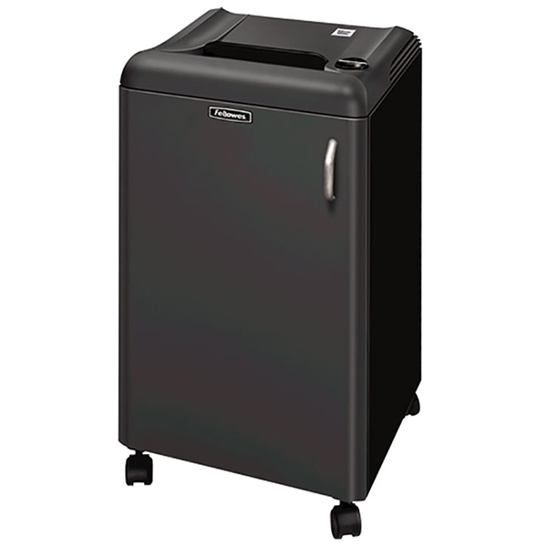 Fellowes Fortishred 2250C Cross-Cut Shredder -- Continuously shreds 12 - 14 sheets of paper per pass into 377 (5/32 x 1-9/16" Security Level P-4) cross-cut particles for enhanced security