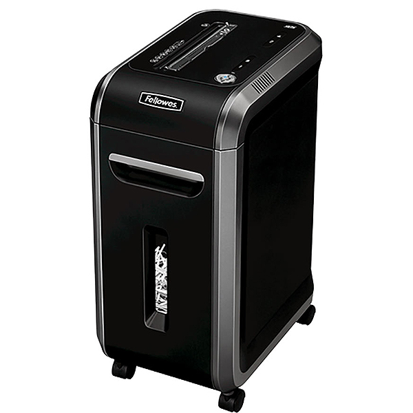 Fellowes Powershred 90S Strip-Cut Shredder -- Shreds 18 sheets per pass into 7/32" strip-cut particles (Security Level P-2)
