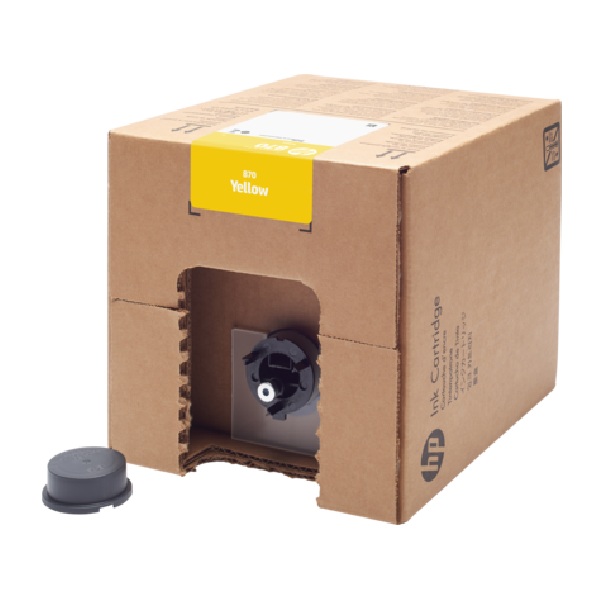 HP 870 5L Yellow PageWide XL Pro 10000 Ink Cartridge (5L)