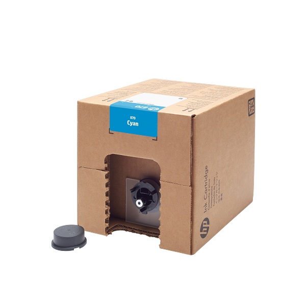HP 870 5L Cyan PageWide XL Pro 10000 Ink Cartridge (5L)