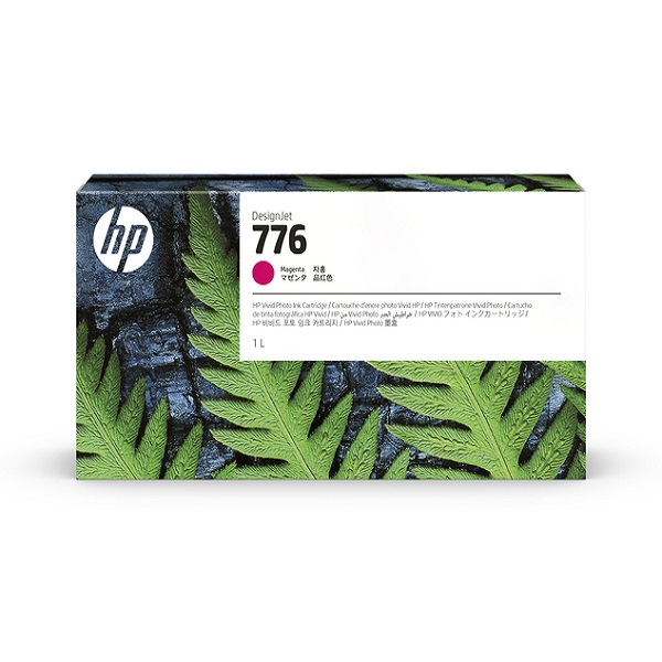 HP 776 (1XB07A) DesignJet Z9+ Pro 64" Magenta Ink Cartridge (1L)