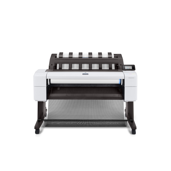 HP DesignJet T1600 Inkjet Large Format Printer (180 A1/hr 19.3 sec/A1) (2400 X 1200 dpi) (128 GB) (500 GB HDD) (Ethernet) (USB) (Cutter) (Stacker) (Energy Star) (Heavyweight Item)
