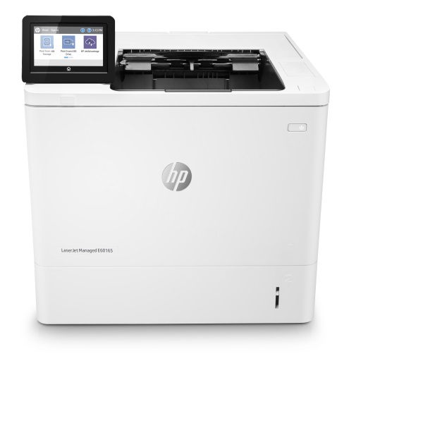 HP LaserJet Managed E60165dn (65 ppm) (512 MB) (1.2 Ghz) (8.5" x 14") (1200 x 1200 dpi) (Duplex) (Duty 420000) (USB) (Ethernet) (Touchscreen) (550 Input Tray) (100 MPT) (Energy Star)