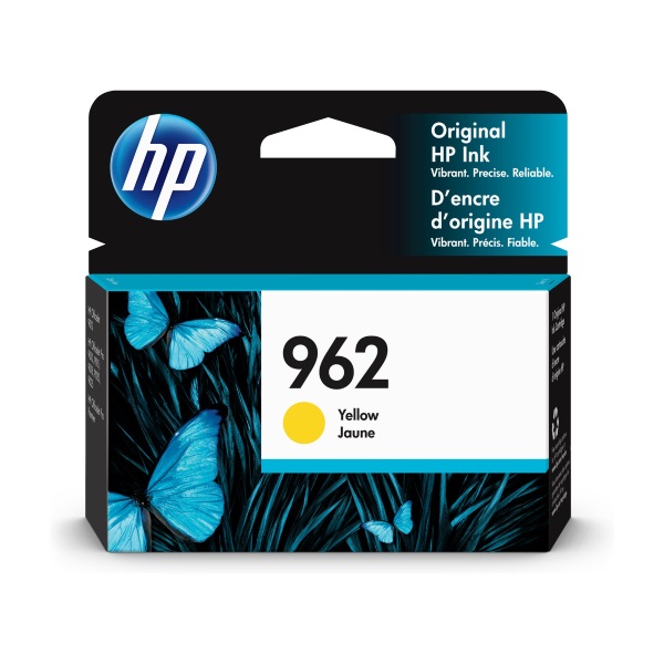HP 962 (3HZ98AN) OfficeJet Pro 9010, 9015, 9016, 9018, 9019, 9020, 9025 Yellow Original Ink Cartridge (700 Yield)