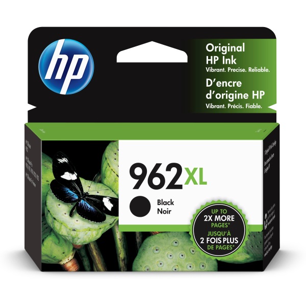 HP 962XL (3JA03AN) OfficeJet Pro 9010, 9015, 9016, 9018, 9019, 9020, 9025 Black Original Ink Cartridge (2,000 Yield)