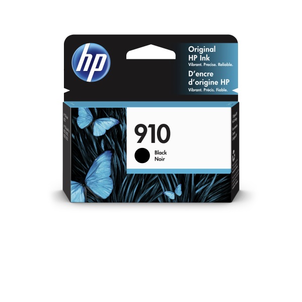 HP 910 (3YL61AN) OfficeJet Pro 8020, 8020e, 8025, 8028, 8030e, 8035 Black Original Ink Cartridge (250 Yield)