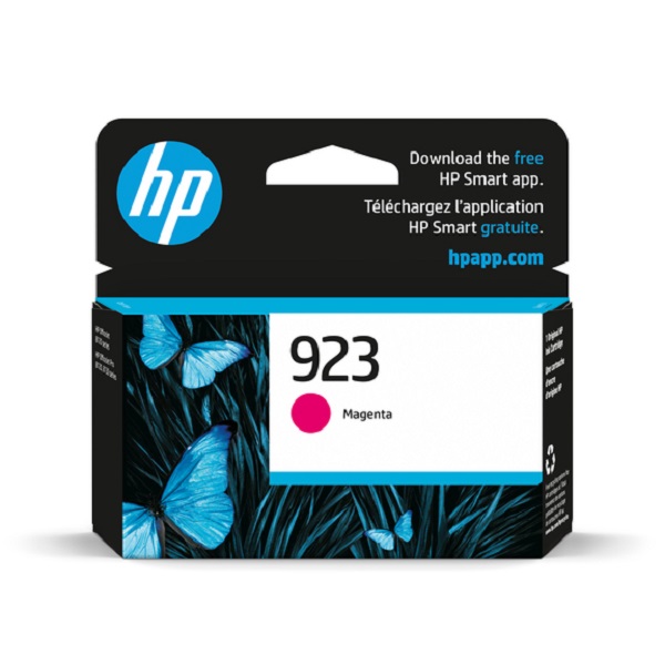 HP 923 (4K0T1LN) OfficeJet Pro 8120, 8130 Series Magenta Original Ink Cartridge (400 Yield)