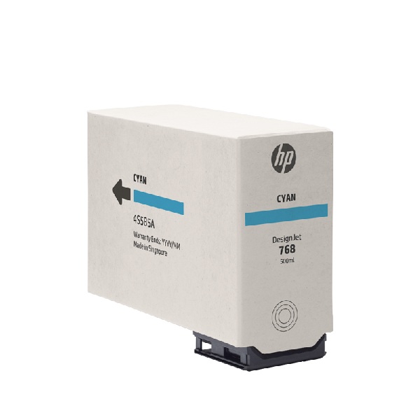 HP 768 Cyan 500-ml DesignJet XL 3800 Ink Cartridge (500ml)