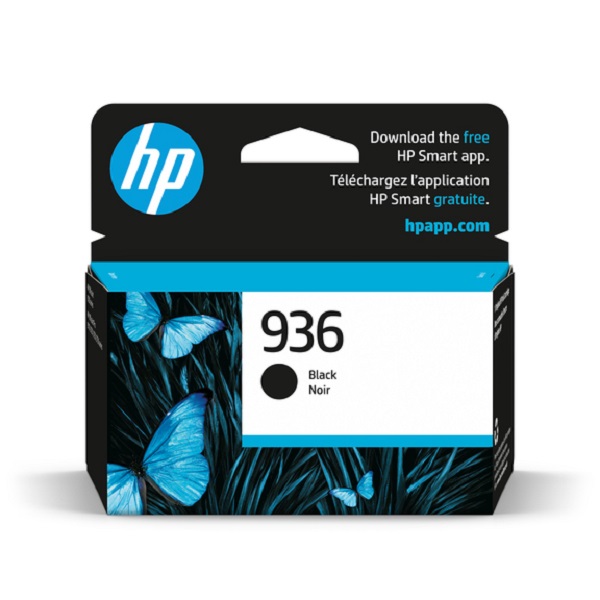 HP 936 (4S6V2LN) OfficeJet Pro 9100, 9700 Series Black Original Ink Cartridge (1,250 Yield)