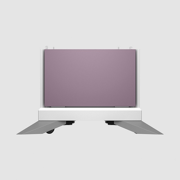 HP Color LaserJet Enterprise X55745dn Purple Storage Stand