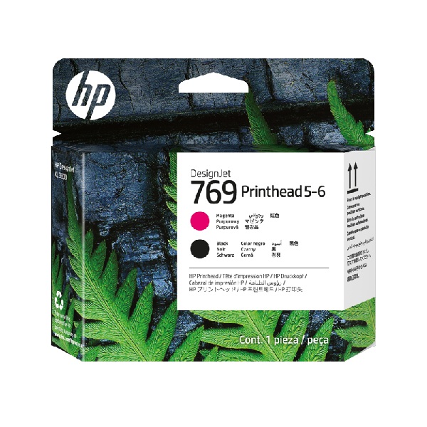 HP 769 Magenta Black 5-6 DesignJet XL 3800 Printhead