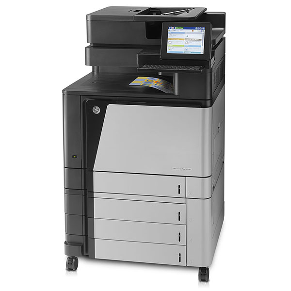 Government HP Color LaserJet Enterprise flow M880z MFP (45 ppm) (1.5 GB) (12" x 18") (Duty Cycle 200000) (p/s/c/f) (Duplex) (USB) (Ethernet) (Touchscreen) (2100 Sheet Input) (Heavy Weight Item)