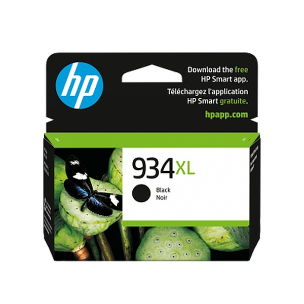 HP 934XL (C2P23AN) High Yield Black Original Ink Cartridge (1,000 Yield)