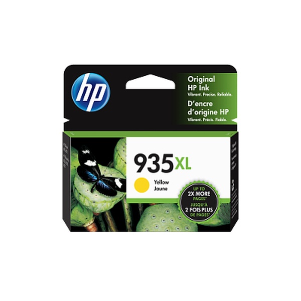 HP 935XL (C2P26AN) High Yield Yellow Original Ink Cartridge (825 Yield)