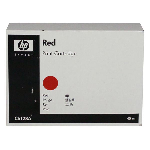 (TIJ 2.5) HP Print Cartridge, Non-Fluorescent Red