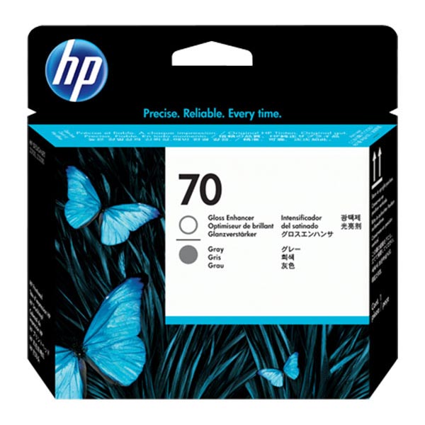 HP 70 (C9410A) Gray/Gloss Enhancer Printhead