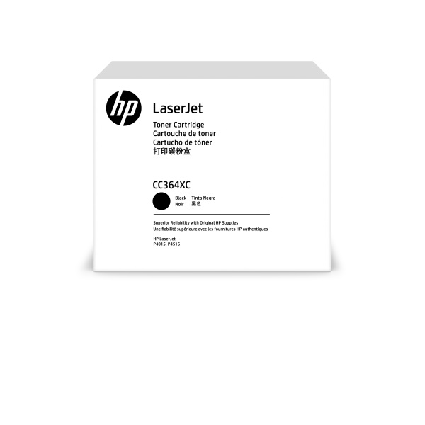 HP 64X (CC364XC) LaserJet P4015 P4515 High Yield Original LaserJet Contract Toner Cartridge (24000 Yield)