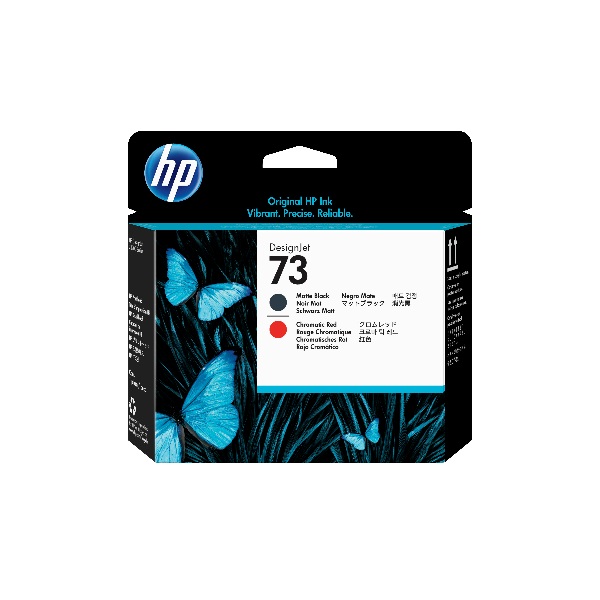 HP 73 (CD949A) Chromatic Red/Matte Black Printhead