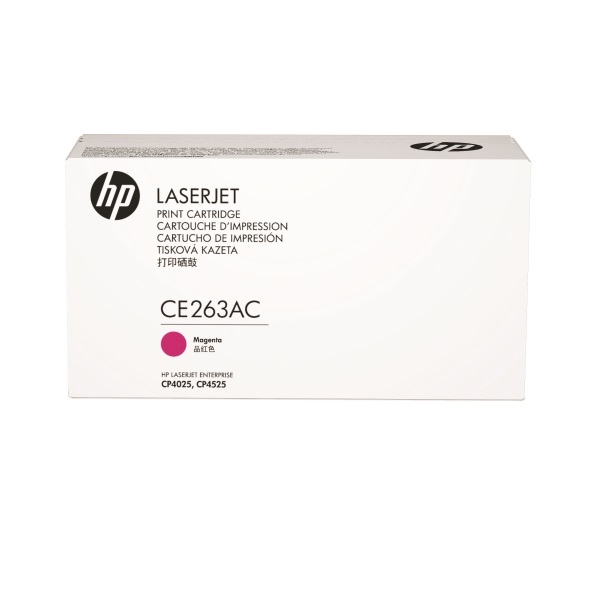 HP 648A (CE263AC) Color LaserJet CP4025 CP4525 Magenta Original LaserJet Contract Toner Cartridge (11000 Yield)