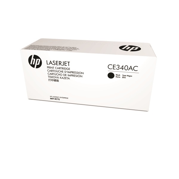 HP 651A (CE340AC) LaserJet Enterprise 700 Color MFP M775 Black Original LaserJet Contract Toner Cartridge (13500 Yield)