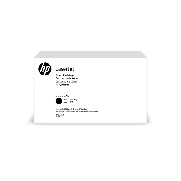 HP 05A (CE505AC) LaserJet P2035 P2050 P2055 Original LaserJet Contract Toner Cartridge (2300 Yield)