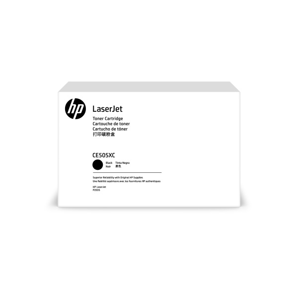HP 05X (CE505XC) LaserJet P2055 High Yield Original LaserJet Contract Toner Cartridge (6500 Yield)