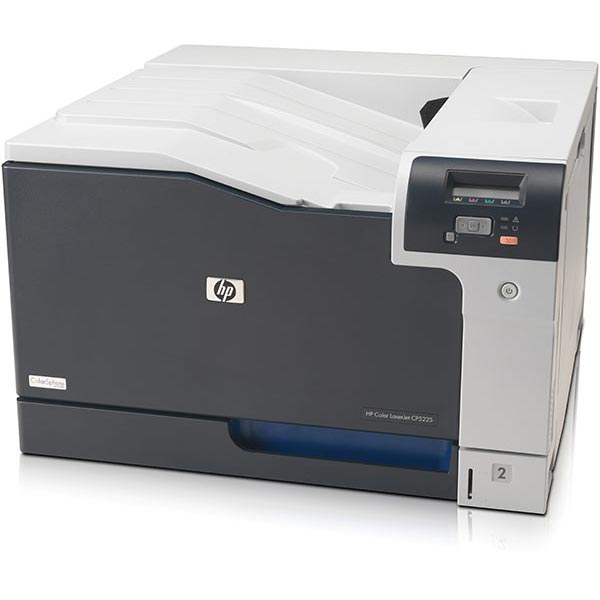 HP LaserJet CP5225n Color Laser Printer (20 ppm) (540 MHz) (192 MB) (11" x 17") (600 x 600 dpi) (Max Duty Cycle 75000 Pages) (USB) (Ethernet) (350 Sheet Input Capacity)