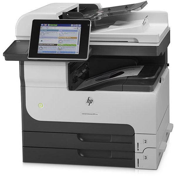 HP LaserJet Enterprise M725dn Mono MFP (40 ppm) (1 GB) (11" x 17") (1200 x 1200 dpi) (Duty Cycle 200,000) (p/s/c) (Duplex) (USB) (Ethernet) (Touchscreen) (600 Sheet Input) (Heavy Weight Item)