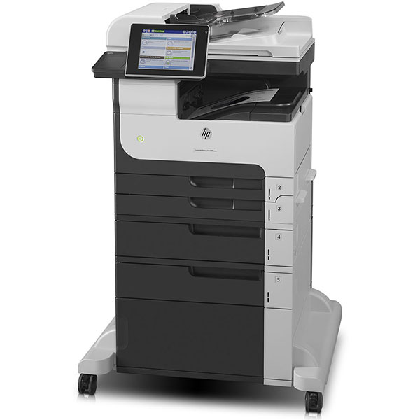 HP LaserJet Enterprise M725f Mono MFP (40 ppm) (1 GB) (11" x 17") (1200 x 1200 dpi) (Duty Cycle 200,000) (p/s/c/f) (Duplex) (USB) (Ethernet) (Touchscreen) (1,600 Sheet Input) (Heavy Weight Item)