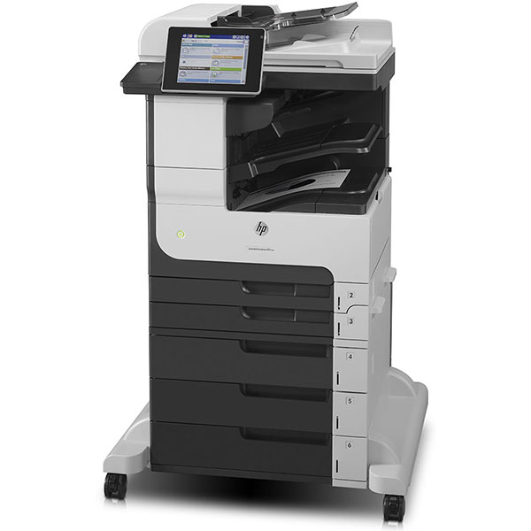 HP LaserJet Enterprise M725z Mono MFP (40 ppm) (1 GB) (11" x 17") (1200 x 1200 dpi) (Duty Cycle 200,000) (p/s/c/f) (Duplex) (USB) (Ethernet) (Touchscreen) (2,100 Sheet Input) (Heavy Weight Item)