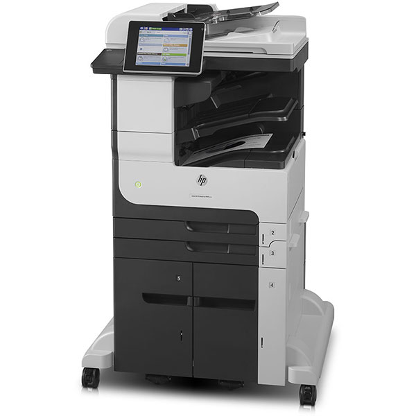 HP LaserJet Enterprise M725z+ Mono MFP (40 ppm) (1 GB) (11" x 17") (1200 x 1200 dpi) (Duty Cycle 200,000) (p/s/c/f) (Duplex) (USB) (Ethernet) (Touchscreen) (4,100 Sheet Input) (Heavy Weight Item)
