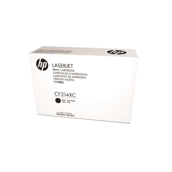 HP 14X (CF214XC) LaserJet Enterprise 700 M712 MFP M725 High Yield Original LaserJet Contract Toner Cartridge (17500 Yield)