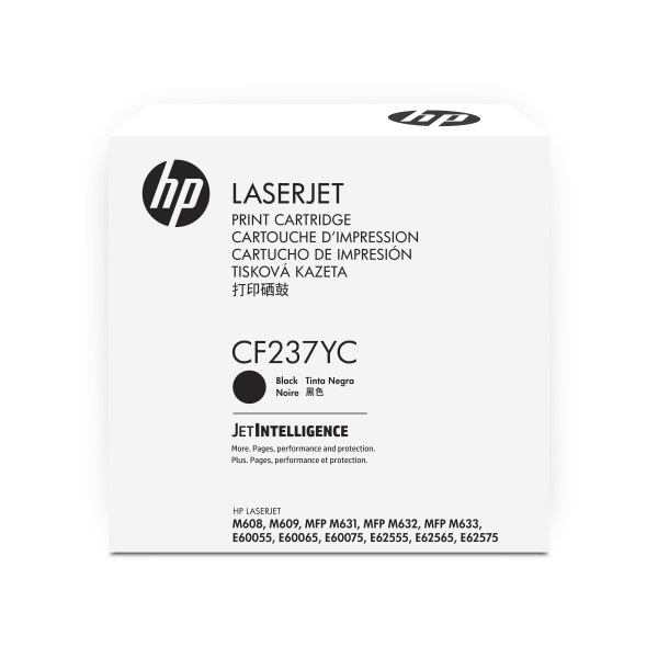 HP 37YC (CF237YC) LaserJet Enterprise MFP M608 M609 M631 M632 M633 E60055 E60065 E60075 Extra High Yield Contract Black Original LaserJet Toner Cartridge (41000 Yield)