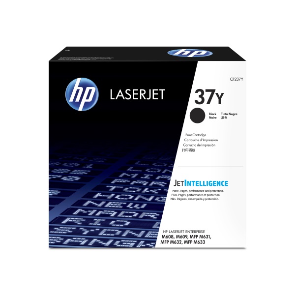 HP 37YG (CF237YG) LaserJet M608, M609, M631, M632, M633, E60055, E60065, E60075 Extra High Yield Black Original LaserJet Toner Cartridge for US Government (41,000 Yield)