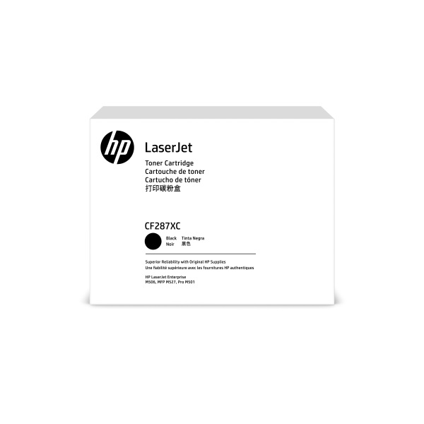 HP 87X (CF287XC) LaserJet Pro M501 M506 M527 High Yield Black Original LaserJet Contract Toner Cartridge (18000 Yield)