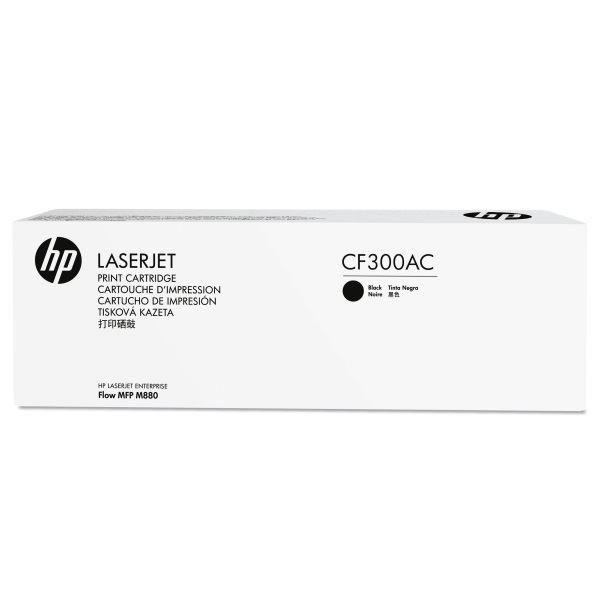 HP 827A (CF300AC) Color LaserJet Enterprise flow M880 MFP Black Original LaserJet Contract Toner Cartridge (29500 Yield)