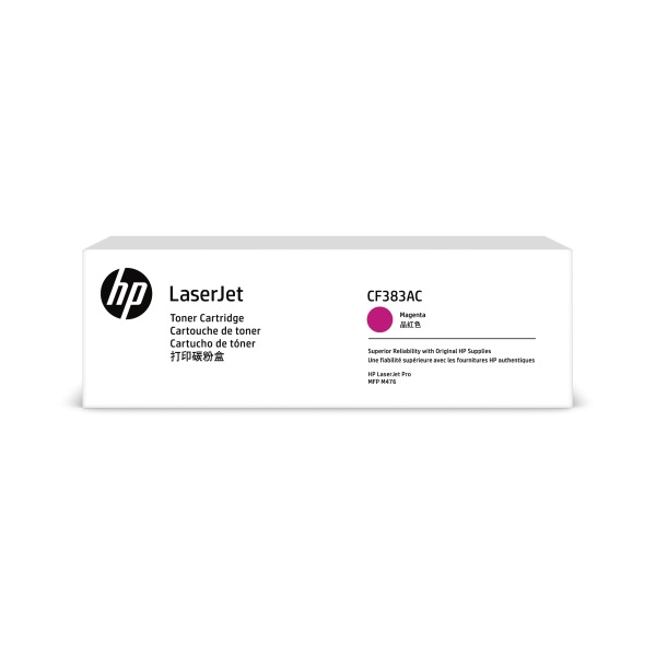 HP 312A (CF383AC) Color LaserJet Pro MFP M476 Magenta Original LaserJet Contract Toner Cartridge (2700 Yield)