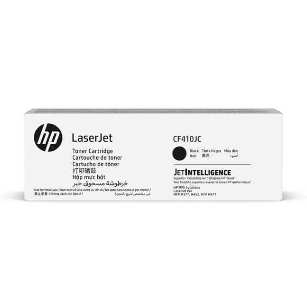 HP (CF410JC) Color LaserJet Pro M377 M452 MFP M477 Black Original LaserJet Contract Toner Cartridge (7600 Yield)