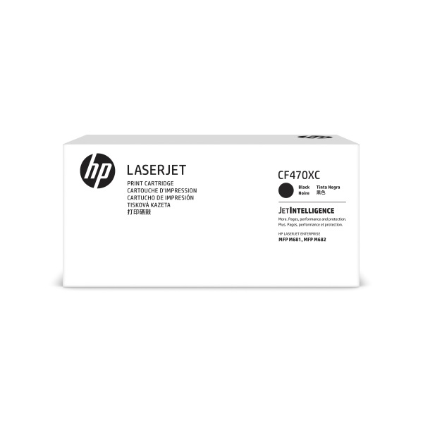 HP 657XC (CF470XC) Color LaserJet Enterprise M681 M682 High Yield Black Original LaserJet Contract Toner Cartridge (28000 Yield)