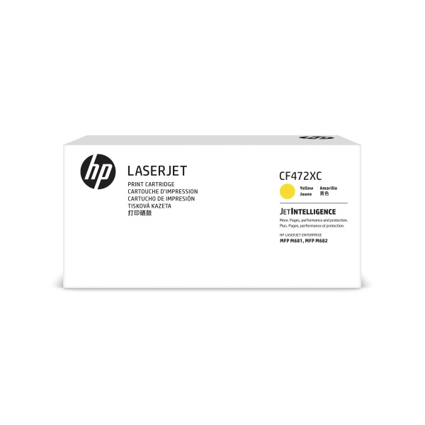 HP 657XC (CF472XC) Color LaserJet Enterprise M681 M682 High Yield Yellow Original LaserJet Contract Toner Cartridge (23000 Yield)