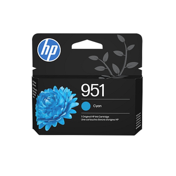 HP 951 (CN050AN) Cyan Original Ink Cartridge (700 Yield)