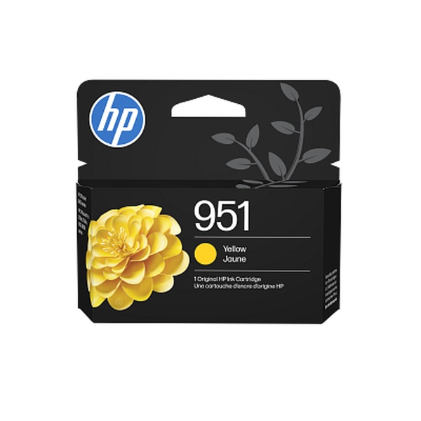 HP 951 (CN052AN) Yellow Original Ink Cartridge (700 Yield) - HP INC