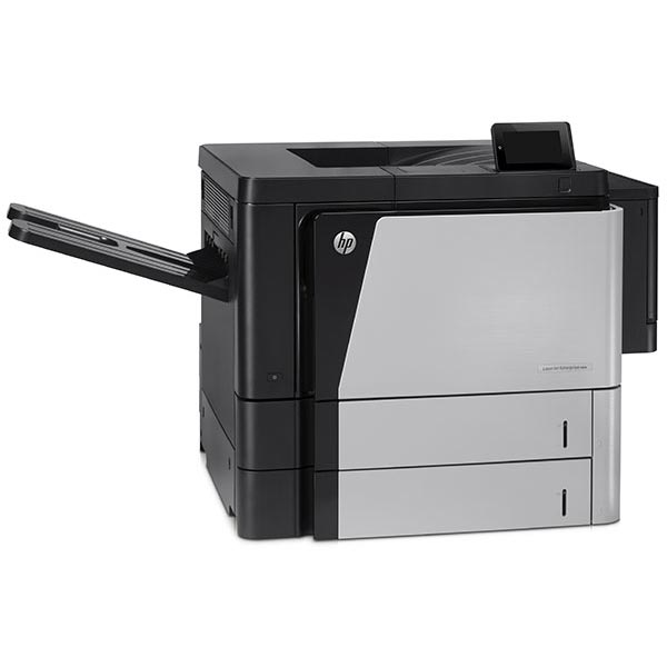 HP LaserJet Enterprise M806dn Mono Laser Printer (55 ppm) (1 GB) (12" x 18") (1200 x 1200 dpi) (Duty Cycle 300,000) (Duplex) (USB) (Ethernet) (Touchscreen) (1,100 Sheet Input) (Heavy Weight Item)