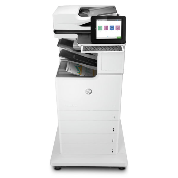Government HP Color LaserJet Enterprise Flow MFP M681z (50 ppm) (1.5 GB) (Duty Cycle 100000 Pages) (p/s/c/f) (USB) (Ethernet) (Touchscreen) (2300 Sheet Input Cap) (150 Sheet ADF) (Heavy Weight Item)