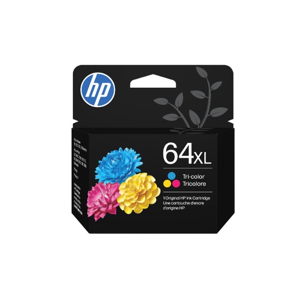 HP 64XL (N9J91AN) Envy Inspire 7955e Tri-color Original Ink Cartridge (415 Yield)
