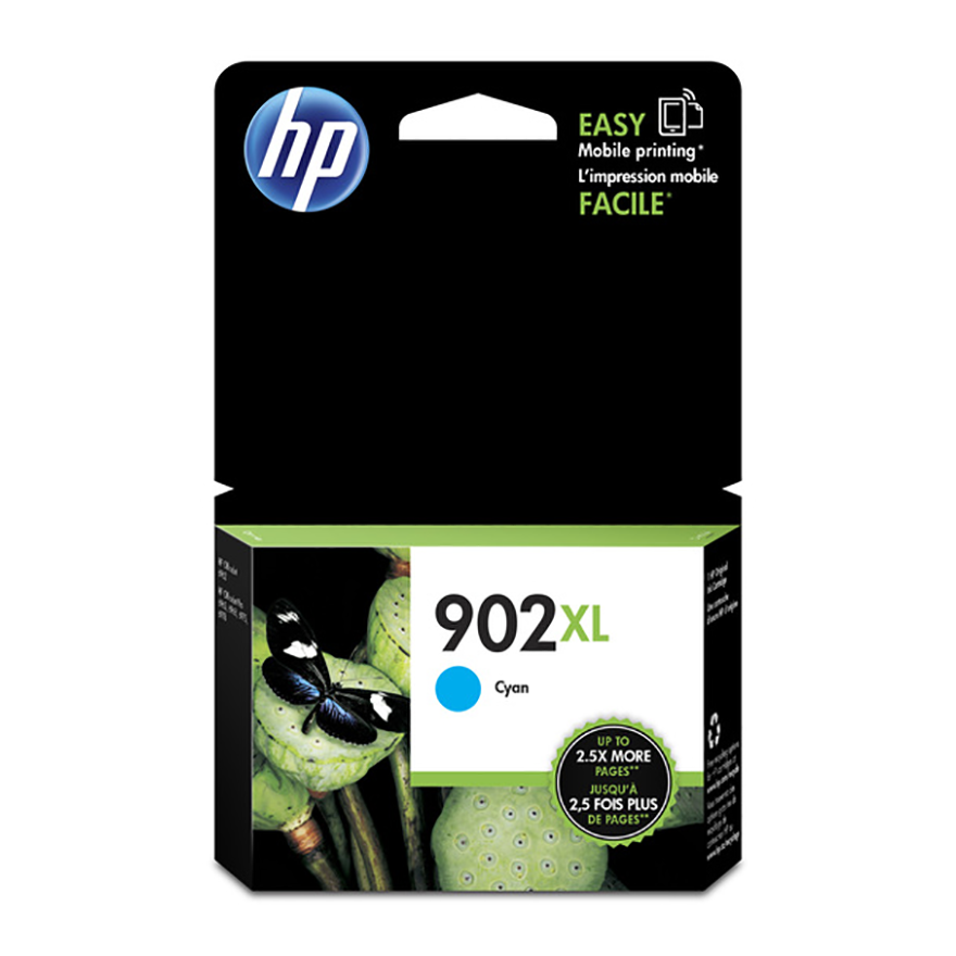 HP 902XL (T6M02AN) Cyan Original Ink Cartridge (750 Yield)