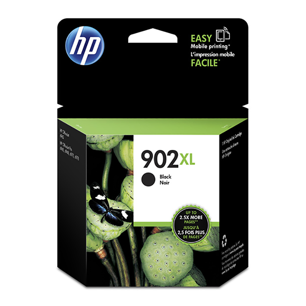 HP 902XL (T6M14AN) Black Original Ink Cartridge (750 Yield)
