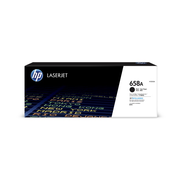 HP 658A (W2000A) Color LaserJet Enterprise M751 Black Original LaserJet Toner Cartridge (7,000 Yield)