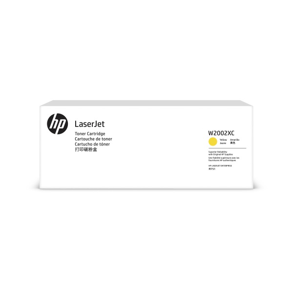 HP 658X (W2002XC) Color LaserJet Enterprise M751 High Yield Yellow Original LaserJet Contract Toner Cartridge (28000 Yield)