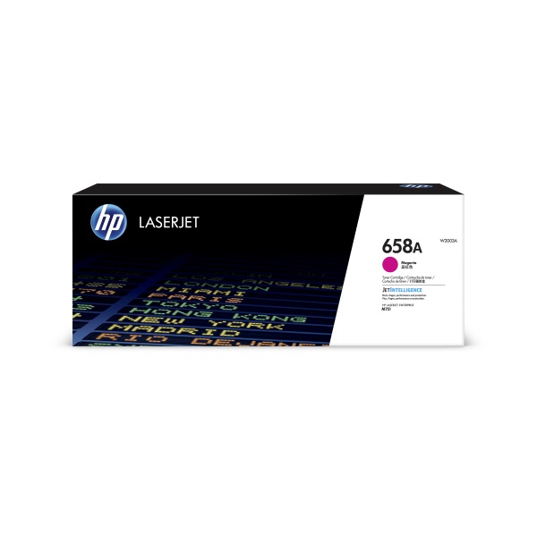HP 658A (W2003A) Color LaserJet Enterprise M751 Magenta Original LaserJet Toner Cartridge (6,000 Yield)